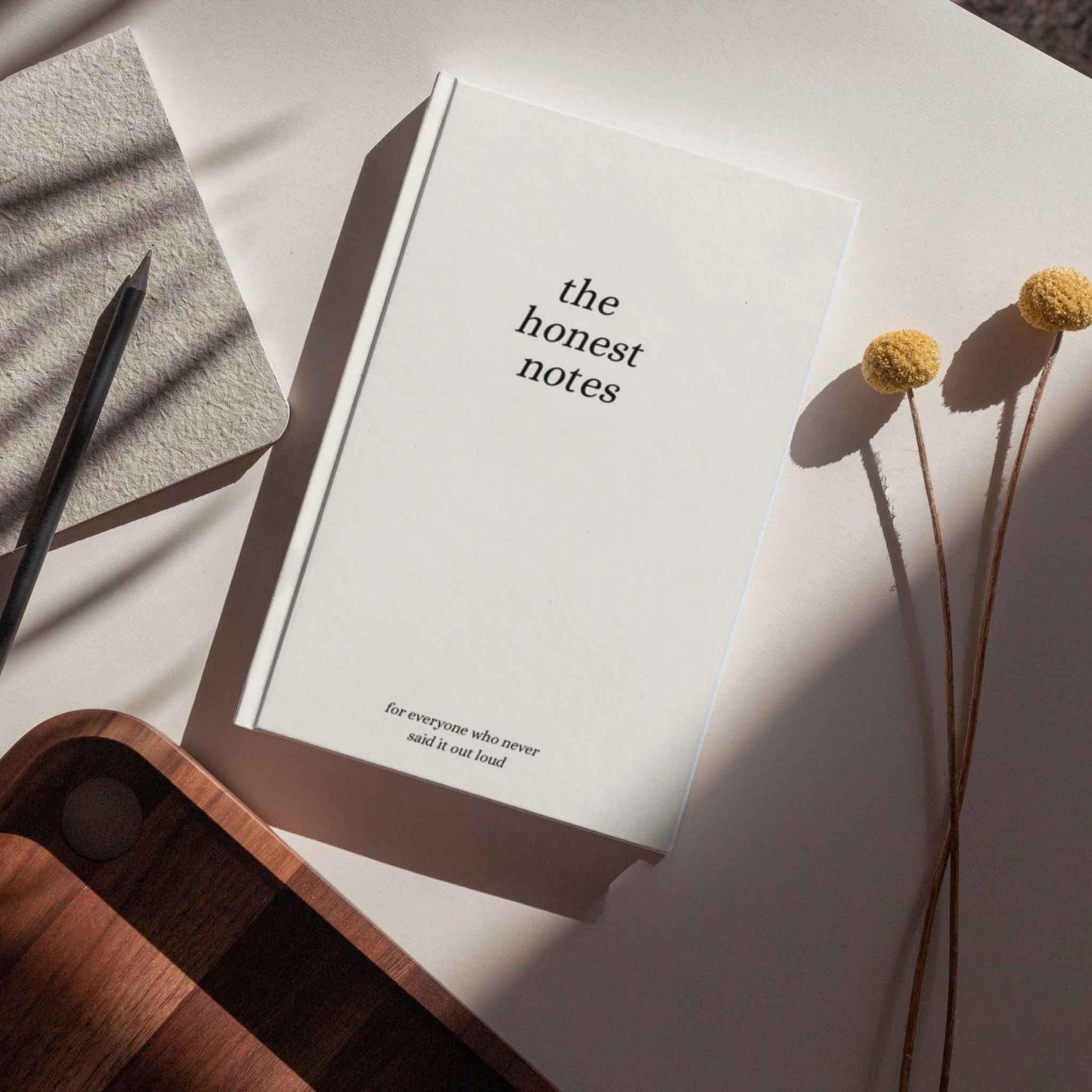 the honest notes — book cover